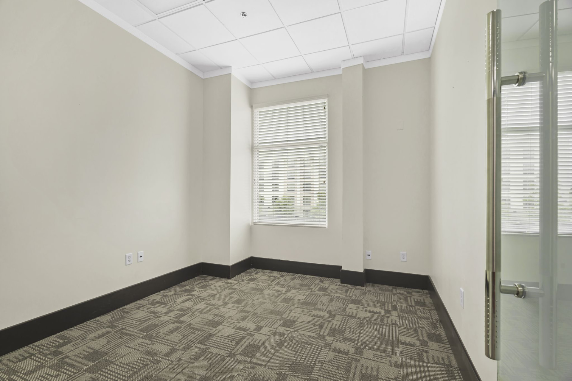 Private corner office